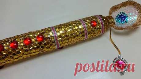 Сказочная флейта из пластиковых бутылок. Мастер-класс