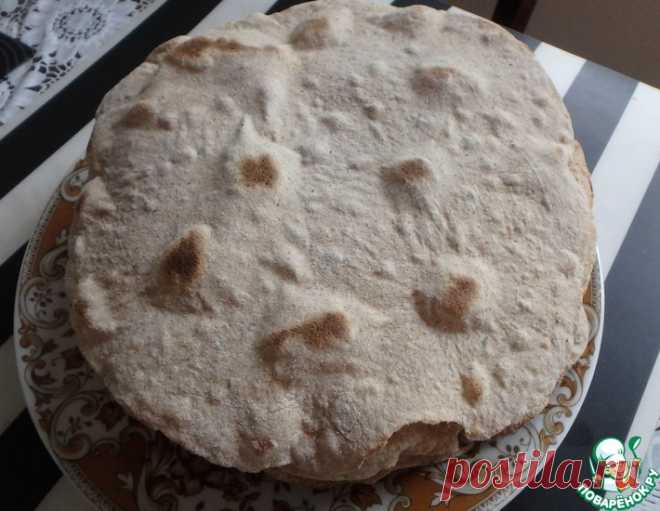 Лепешки из цельнозерновой и ячменной муки – кулинарный рецепт