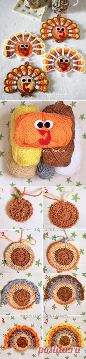 Прихватка "Индюк" | Умелые ручки