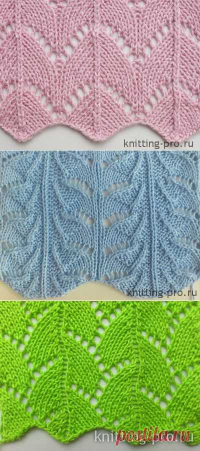 Ажурные узоры - knitting-pro.ru - От азов к мастерству