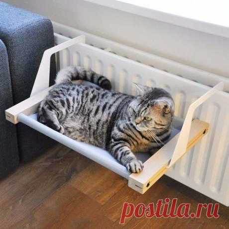 Уютное теплое местечко для любимого котэ