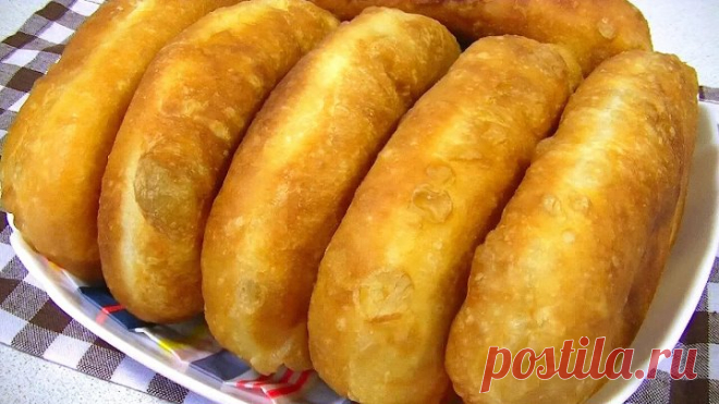 ПИРОЖКИ КАК ПУХ БЕЗ ДРОЖЖЕЙ