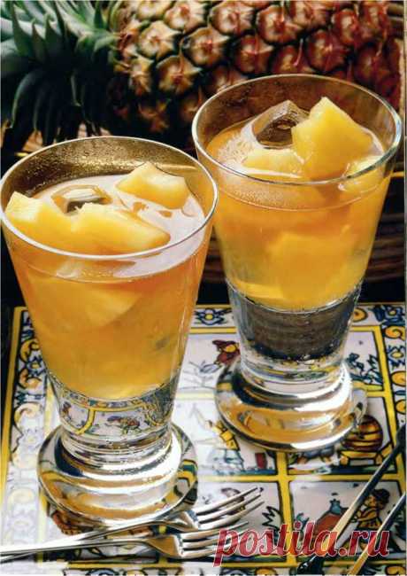Чай с ананасом