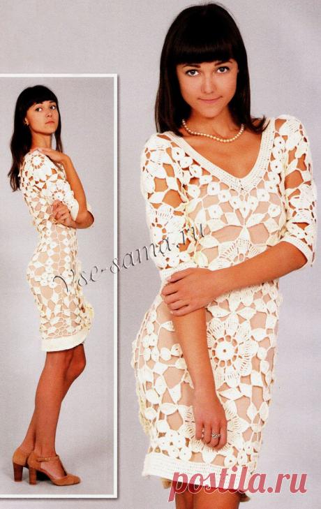 Цветочное платье - Платья, юбки, сарафаны