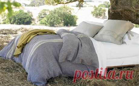 Льняная ткань в интерьере: достоинства, только достоинства — Мой дом