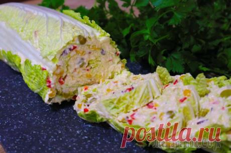 Удивите гостей! Фаршированная пекинская капуста!