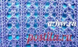 ажурные узоры спицами со схемами - 325 тыс. картинок. Поиск Mail.Ru