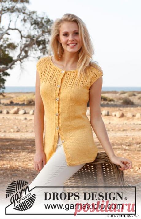 Жакет - жилет от Дропс..