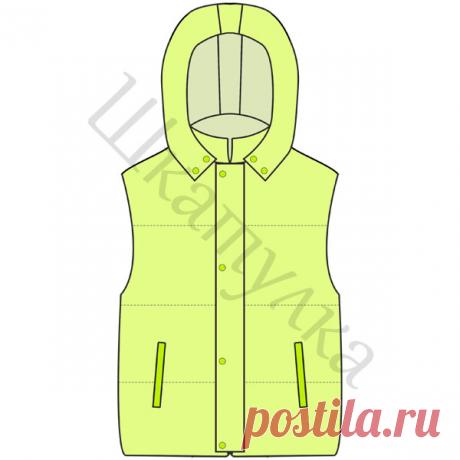 Выкройка детской безрукавки | Шкатулка