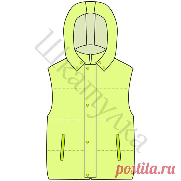 Выкройка детской безрукавки | Шкатулка