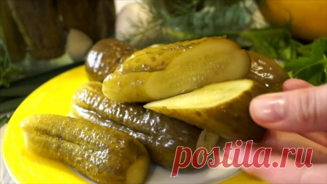 Маринованные сладкие огурцы. Вкус БОМБА
