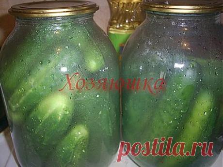 Огурцы для ленивых, а так же для тех, у кого они "взрываются"