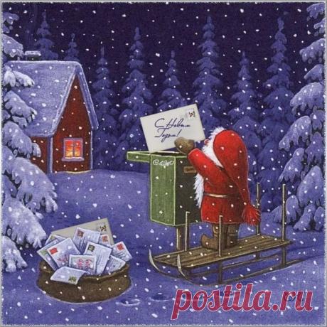 Eva Melhuish.На опушке леса дом....