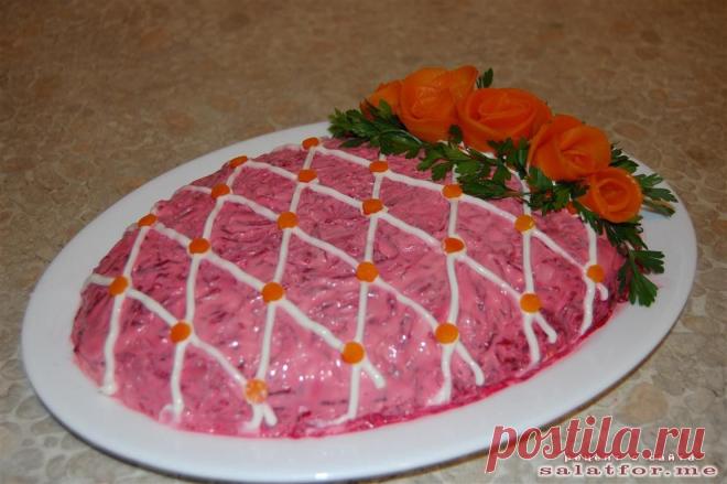 Салат "Праздничная шуба"