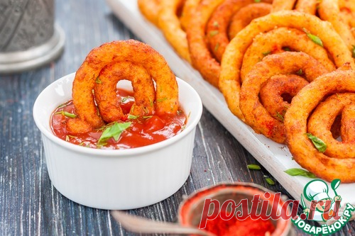 Спирали картофельно-сырные - кулинарный рецепт