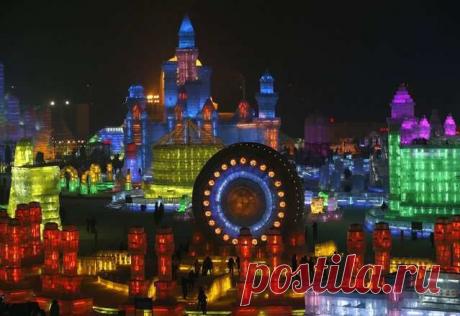 Ледяные скульптуры 2015