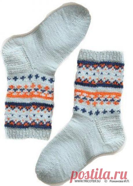 Носки с орнаментом спицами | Все о рукоделии: схемы, мастер классы, идеи на сайте labhousehold.com