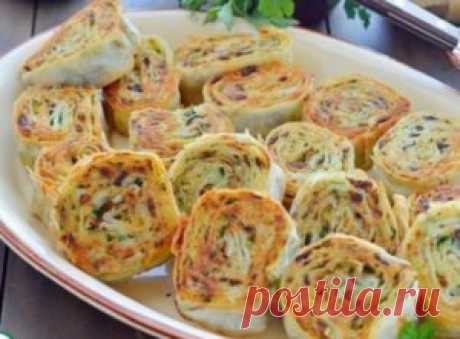 Быстрый пирог из лаваша | Любимые блюда