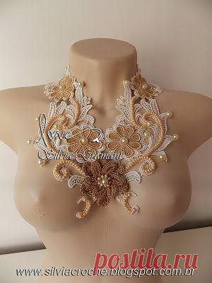 Новые веяния в вязании крючком. Украшения. Идеи и мини-мастер-класс | Умелые ручки