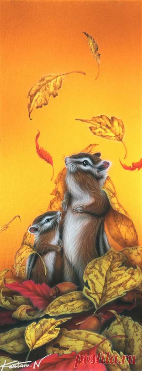 Восхитительные картины японского художника Kentaro Nishino