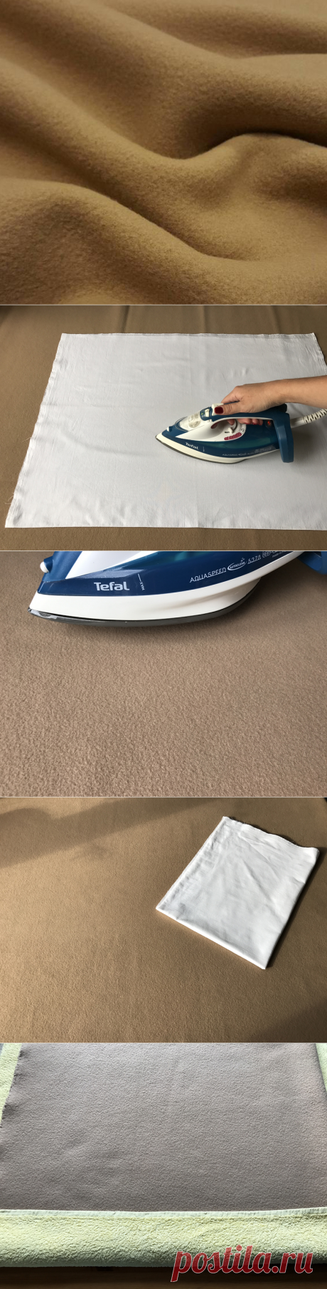 Как декатировать пальтовую ткань с кашемиром

Декатировка – это влажно-тепловая обработка, с помощью которой ткань подвергают естественной усадке. Перед раскроем декатируют все материалы, состоящие как минимум на 50% из натуральных волокон.