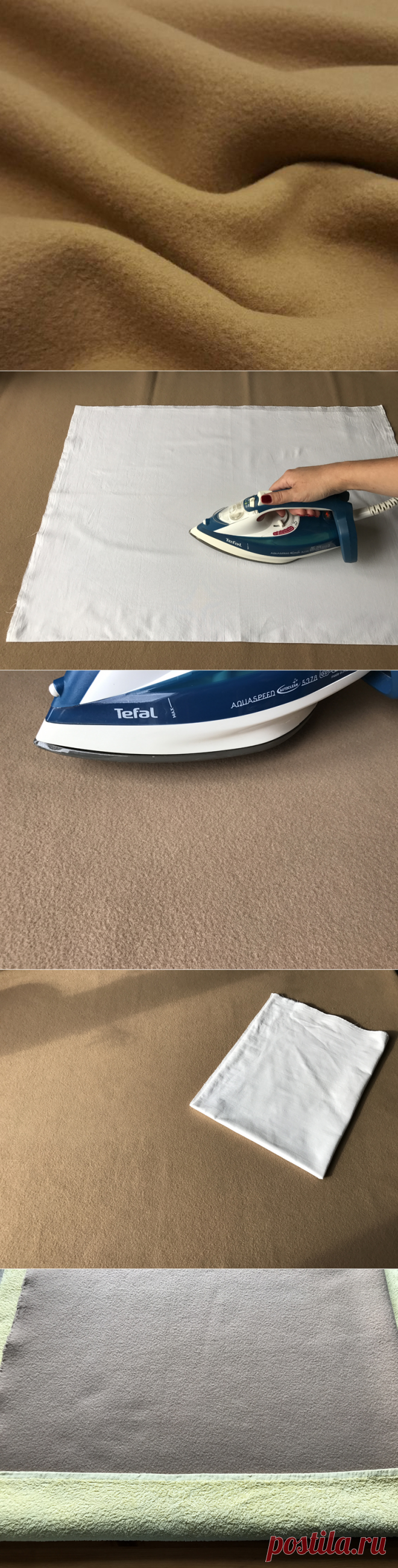 Как декатировать пальтовую ткань с кашемиром

Декатировка – это влажно-тепловая обработка, с помощью которой ткань подвергают естественной усадке. Перед раскроем декатируют все материалы, состоящие как минимум на 50% из натуральных волокон.