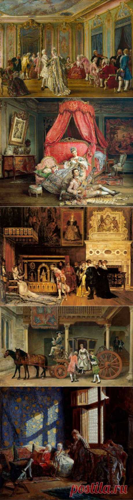 Художник Ignacio de Leon y Escosura
