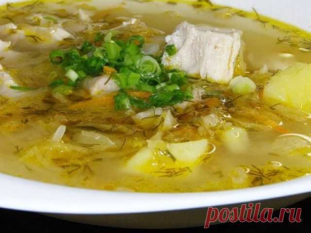 Щи из ранних овощей