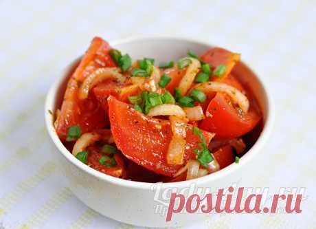 Закуска из помидор с луком и медом | Простые рецепты с фото