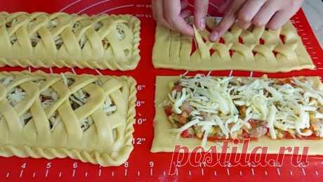 СКОРЕЕ СОХРАНЯЙТЕ РЕЦЕПТ! ЭТО ПРОСТО БОМБА! КРАСИВЫЙ КУРИНЫЙ ПИРОГ ПОКОРЯЕТ СРАЗУ | PAZANDA_TV