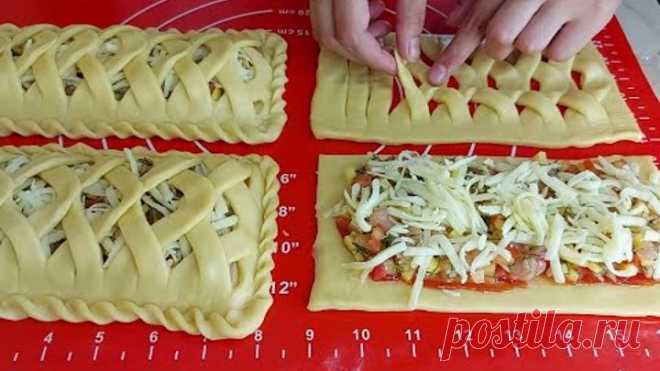 СКОРЕЕ СОХРАНЯЙТЕ РЕЦЕПТ! ЭТО ПРОСТО БОМБА! КРАСИВЫЙ КУРИНЫЙ ПИРОГ ПОКОРЯЕТ СРАЗУ | PAZANDA_TV