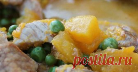 Вкуснейшая свинина с тыковкой Автор рецепта Svetlana Karachevtseva Вкуснейшая свинина с тыковкой - пошаговый рецепт с фото. Ароматнейшая тыковка в сочетании с нежнейшей свининой, что может быть лучше?!Только все это плюс зелёный горошек, который придает некий пикантный вкус и цветовой акцент!)
