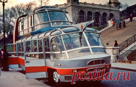 «Citroen U55 Cityrama Currus. Парижская диковина из 50-х производила фурор на улицах города своей футуристичностью, стеклянностью и несуразностью. » — карточка пользователя lyubov.poklonsckaya в Яндекс.Коллекциях