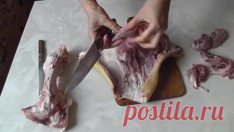 Ветчина из свиной рульки - супер вкуснятина за копейки!