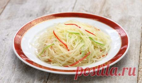 Жареная картошка по-китайски