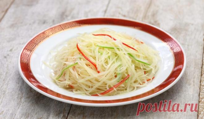 Жареная картошка по-китайски