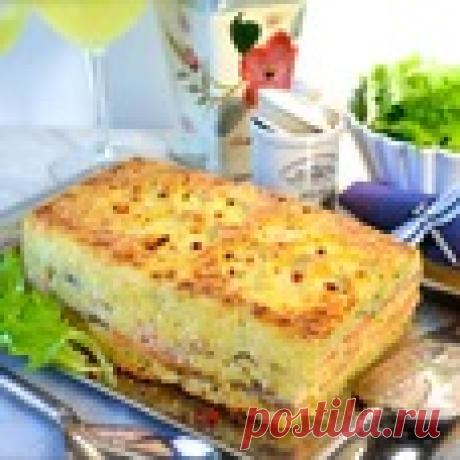 Рисовая запеканка с сёмгой - кулинарный рецепт