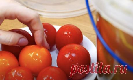 Помидоры по вкусу как бочковые: в приятном рассоле без уксуса