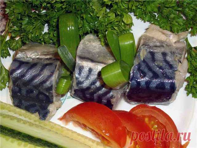 Скумбрия слабосоленая - кулинарный рецепт