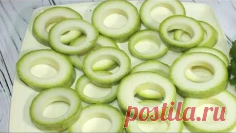 Только посмотрите, что я сделала из Кабачков, получилось Очень Вкусно