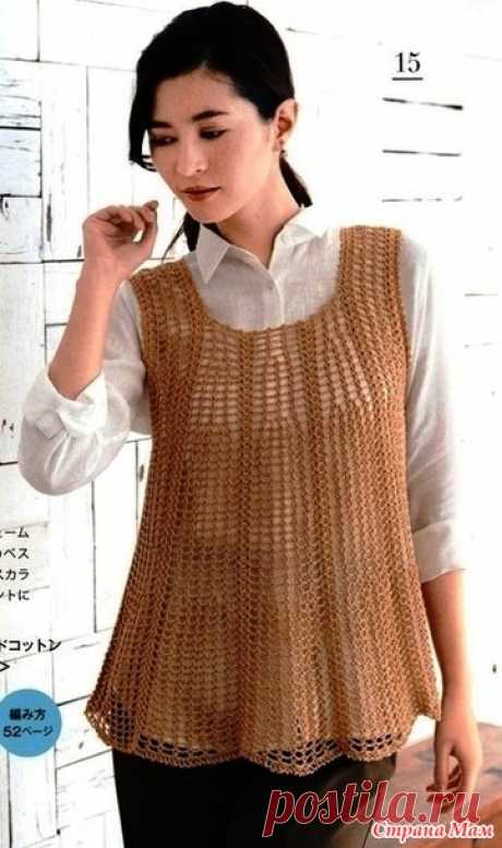 Две туники А - силуэта - Все в ажуре... (вязание крючком) - Страна Мам