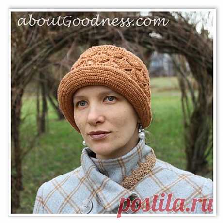 DIY Учебник крючком Cloche Hat Pattern | aboutGoodness.com