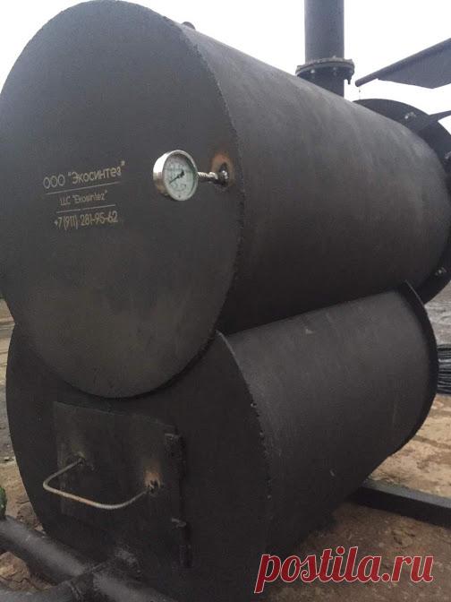 Установка 1.5 куба, переработка кабеля- пиролиз.