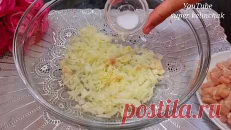 Перемешайте Куриную грудку с кефиром 😮❗Вы будете в ВОСТОРГЕ от результата! Вкуснота за 10 минут