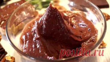 ► Шоколадная паста к чаю: дети в восторге, утром - любимый завтрак, (простейший рецепт без варки, перемешал и готово | Готовим с Калниной Натальей | Дзен