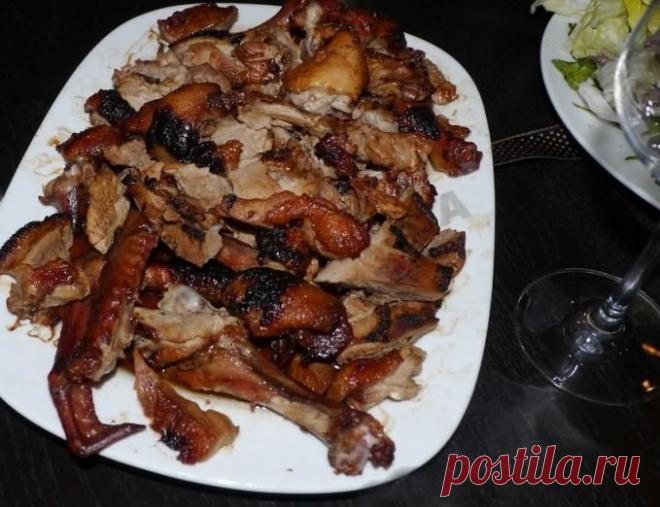 Утка гриль приготовление рецепт с фото