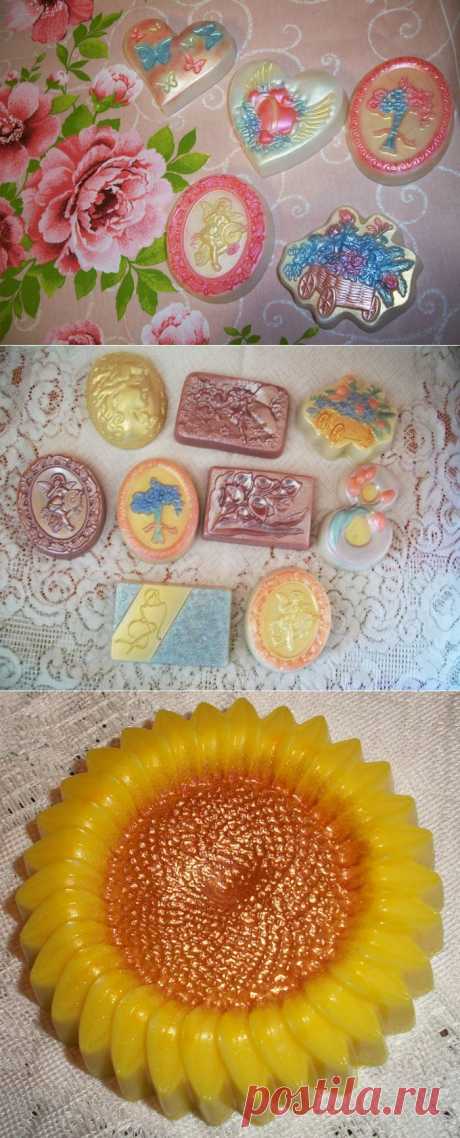 Мое мыло ручной работы с ценными маслами..