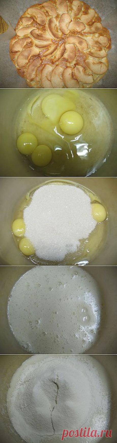Быстрый яблочный пирог « Кладовочка