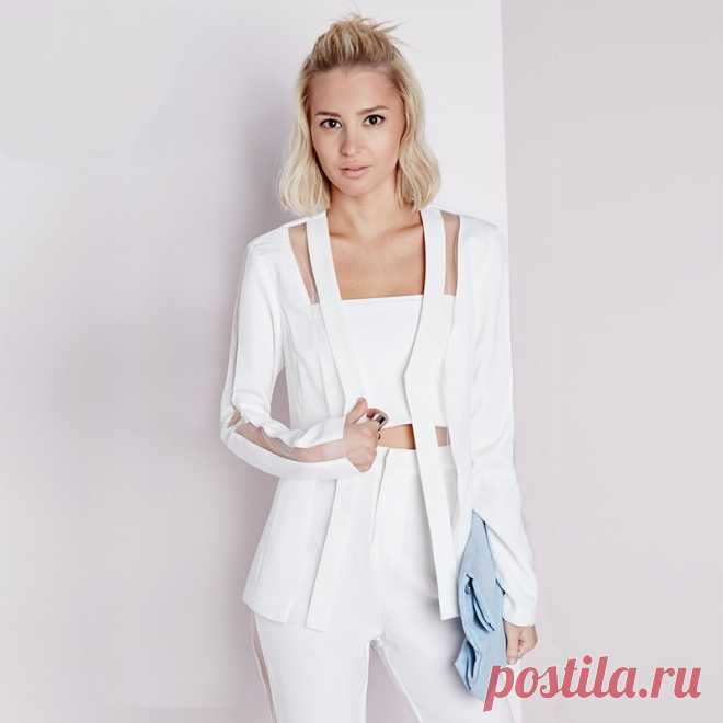 Белый пиджак: с чем носить — Модно / Nemodno