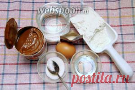 Пончики с варёной сгущенкой